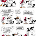 Dans son blog BD, Fabrice Tarrin n'hésite pas à évoquer ses relations amoureuses, apparaissant sous les traits d'un lémurien. Découverte par Comixtrip, le site spécialisé en bande dessinée.