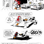 Dans son blog BD, Fabrice Tarrin n'hésite pas à évoquer ses relations amoureuses, apparaissant sous les traits d'un lémurien. Découverte par Comixtrip, le site spécialisé en bande dessinée.