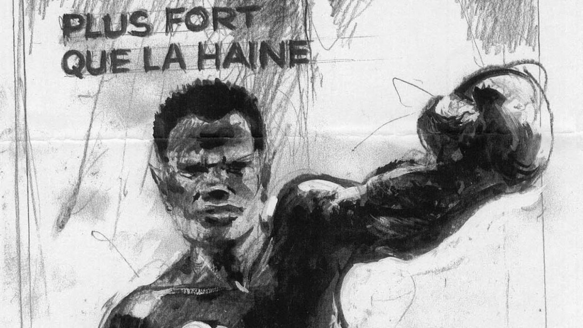 Plus fort que la haine, la bande dessinée