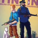 Badass fanart Tintin et milou