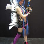 Une absolument splendide Jinx, de League of Legend.