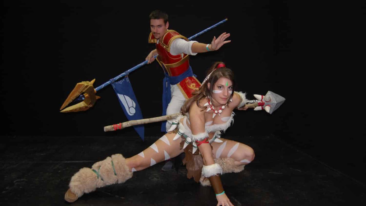 Deux superbes personnages de League of Legend, décidement très inspirant pour les cosplayers