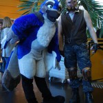 Bane, édition Steampun, et un ami à lui.