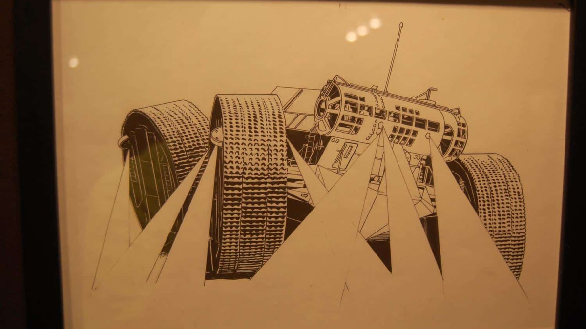 Un des dessins pour le Cycle de Cyann.