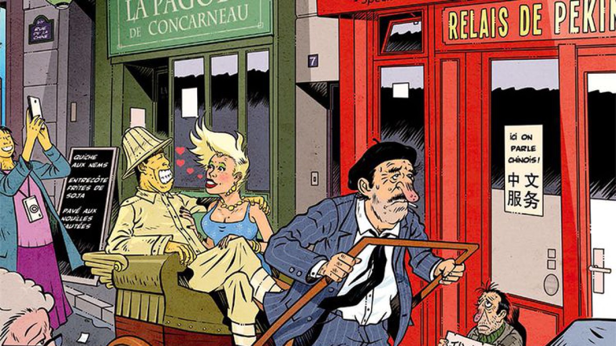 La Une de Fluide Glacial de janvier 2015, titrée 