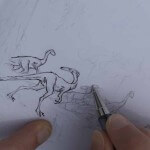 Depuis 2010, le dessinateur de BD Mazan suit les fouilles paléontologiques d'Angeac où se trouve le plus gros gisement de dinosaures d'Europe. Le site spécialisé en bande dessinée Comixtrip lui a consacré un documentaire video.
