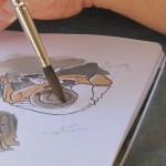 Depuis 2010, le dessinateur de BD Mazan suit les fouilles paléontologiques d'Angeac où se trouve le plus gros gisement de dinosaures d'Europe. Le site spécialisé en bande dessinée Comixtrip lui a consacré un documentaire video.