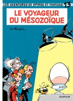 Spirou et Fantasio, le voyageur du mésozoïque fait partie des meilleures BD sur les dinosaures et la paléontologie pour Comixtrip, le site spécialisé en bande dessinée