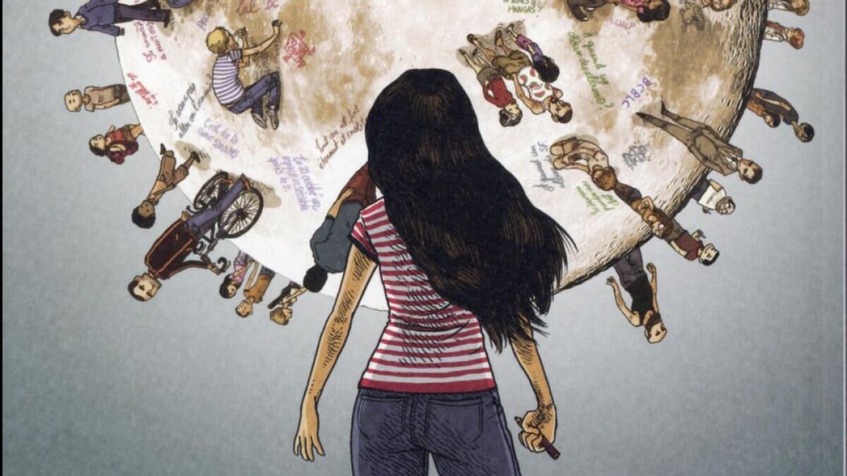 Dos de l'album Notes 10 par Boulet aux éditions Delcourt