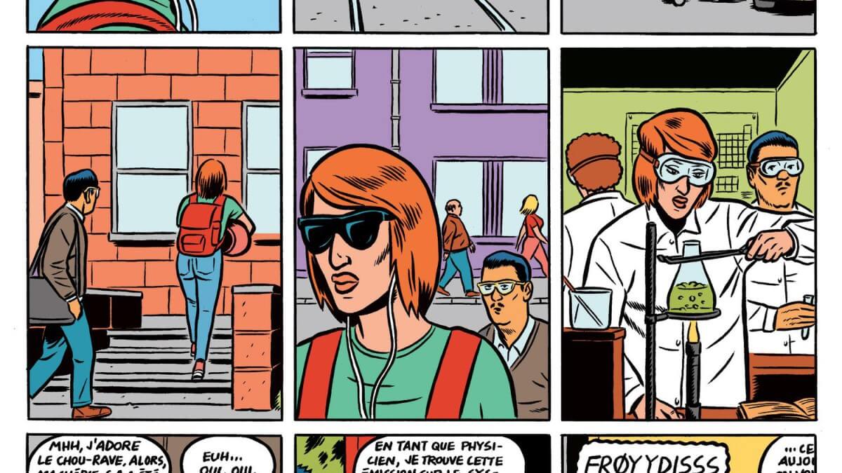 Planche de Creep de Kristian Hammerstad, éditions Aaarg!