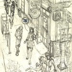 Planche de The cute girl network de Greg Means, MK Reed et Joe Flood (Glénat)