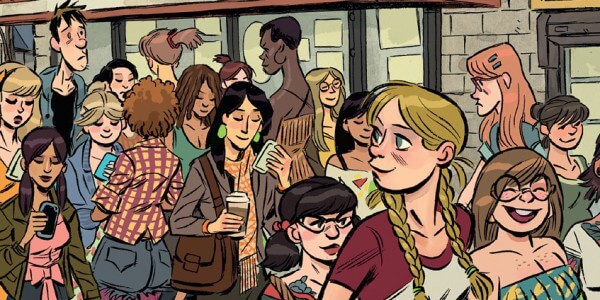 Couverture française de The cute girl network de Greg Means, MK Reed et Joe Flood (Glénat)