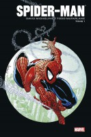 Couverture de la réédition de The amazing spider man de Todd McFarlane et Michelinie, Panini - Marvel