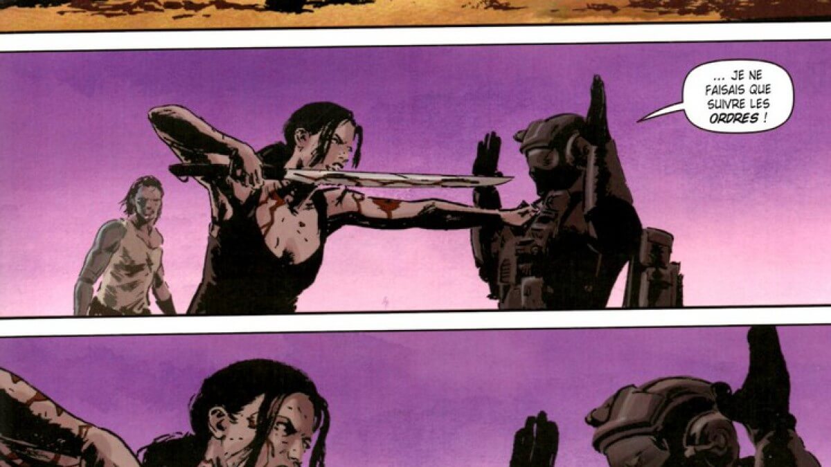 Comixtrip met en lumière la BD Lazarus : Planche extraite de Lazarus (Glénat)