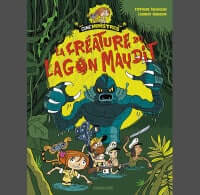 La créature du lagon maudit est le premier album de la série jeunesse Cinémonstres de Laurent Adouin et Stéphane tamaillon aux éditons Sarbacane, décrypté par Comixtrip le site BD de référence