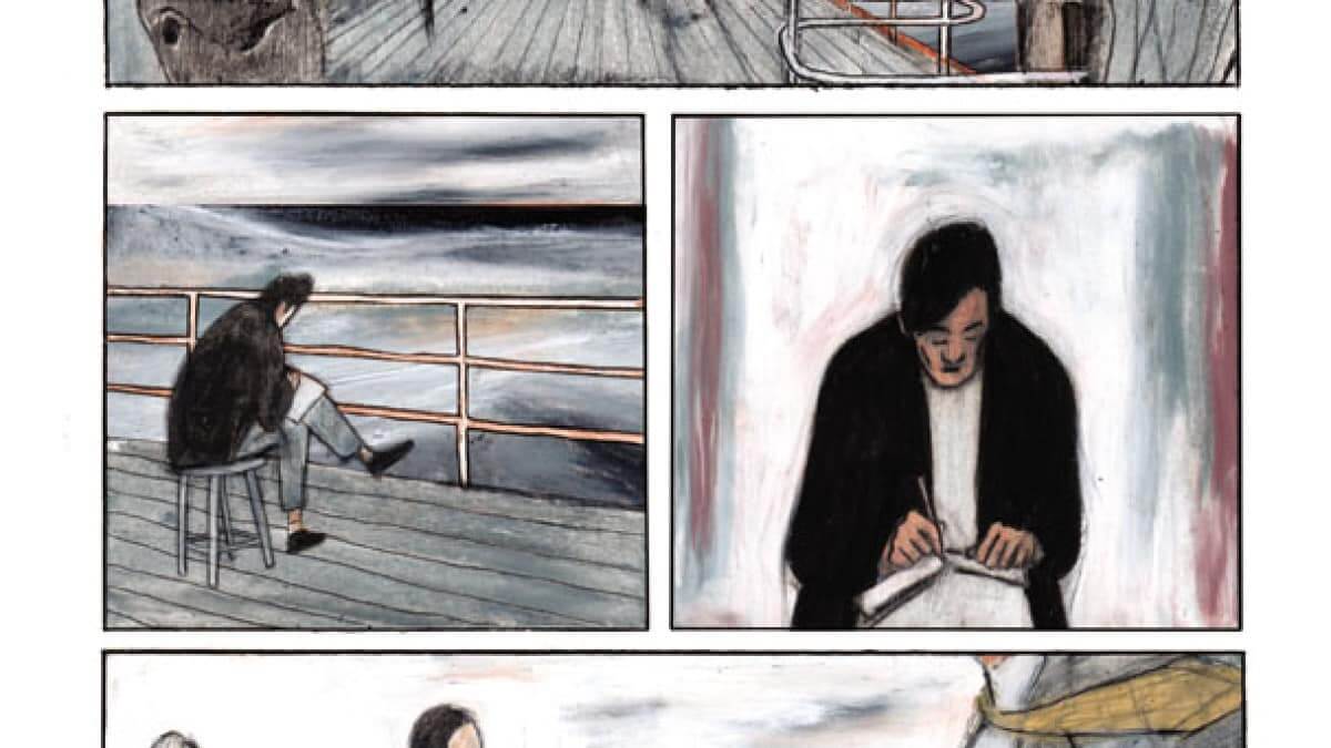 Le formidable voyage au Mexique d'Antonin Artaud raconté dans L'esprit rouge de Maximilien Le Roy et Zéphir chez Futuropolis décrypté par Comixtrip le site BD de référence