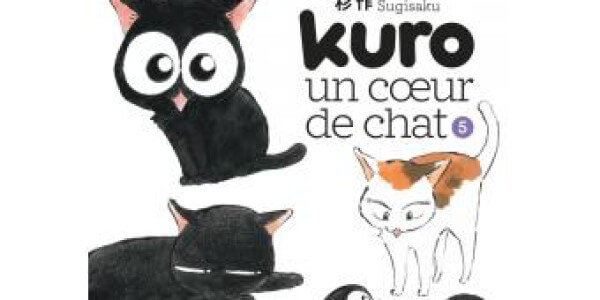 Couverture de Kuro un coeur de chat de Sigisaku aux éditions Kana