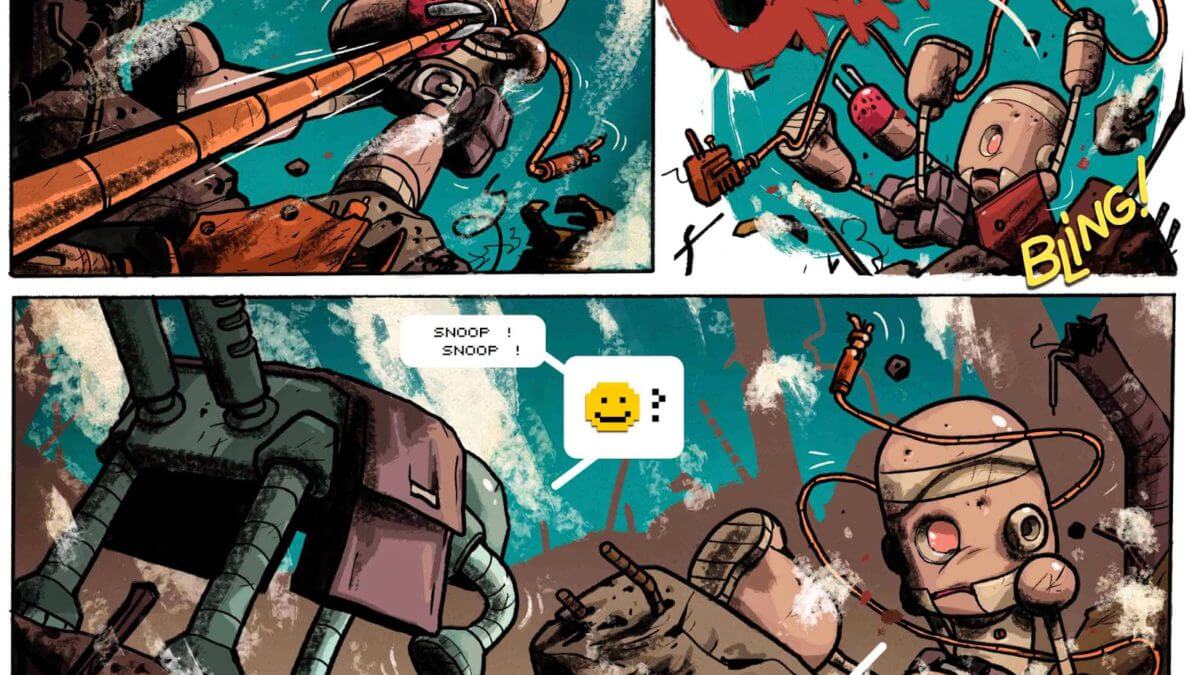 Bots est un excellent récit d'anticipation signé Aurélien Ducoudray et Steve Baker aux éditions Ankama, décrytpé par Comixtrip le site BD de référence