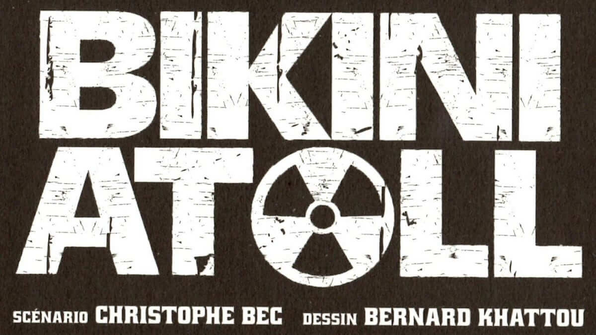 Comixtrip présente la BD Bikini Atoll (page de titre)