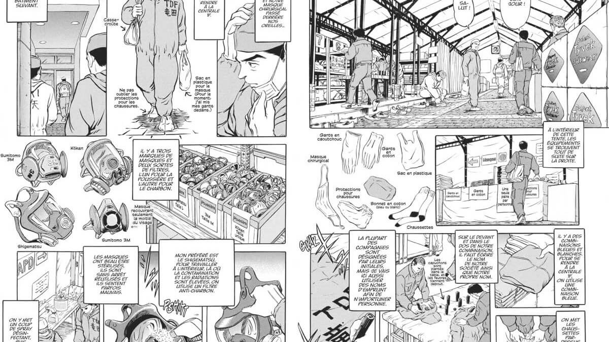 Très bon manga-documentaire, Au coeur de Fukushima est signé Kazuto Tatsuta aux éditions Kana, décrypté par Comixtrip le site BD de référence