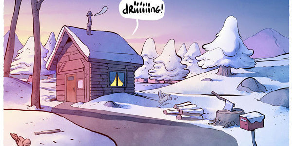 Trappeurs de rien est un petit album pour jeunes lecteurs de Pog et Thomas Priou aux éditions La Gouttière, décrypté par Comixtrip le site BD de référence