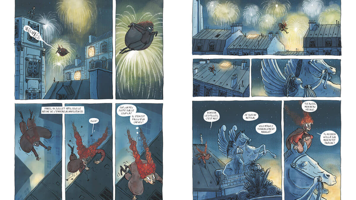 L'écureuil, un démon sur les toits est une très belle aventure jeunesse signée Fabien Grolleau, Lou Bonneli et Benjamin Mialet, aux éditions Sarbacane, et décryptée par Comxitrip le site BD de référence