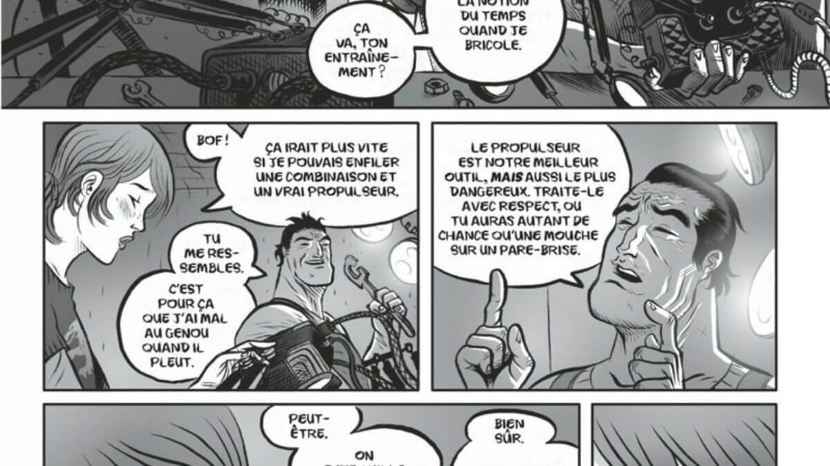 Belle série de science-fiction jeunesse, Aurora West est signée Paul Pope, JT Petty et David Rubin aux éditions Dargud-Urban Comics, décrypté par Comxitrip le site BD de référence