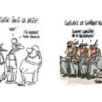 Deux recueils de Tignous sont publiés par Les éditions du Chêne (Comment rater ses vacances et La Corse prend le maquis) décryptés par Comixtrip le site BD de référence