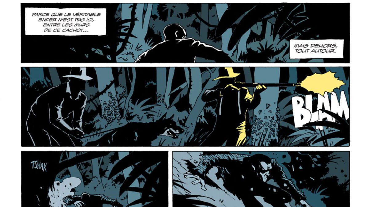 Excellent premier tome de la série Forçats de Patrice Perna et Fabien Bedouel aux éditions Les Arènes, décrypté par Comixtrip le site BD de référence