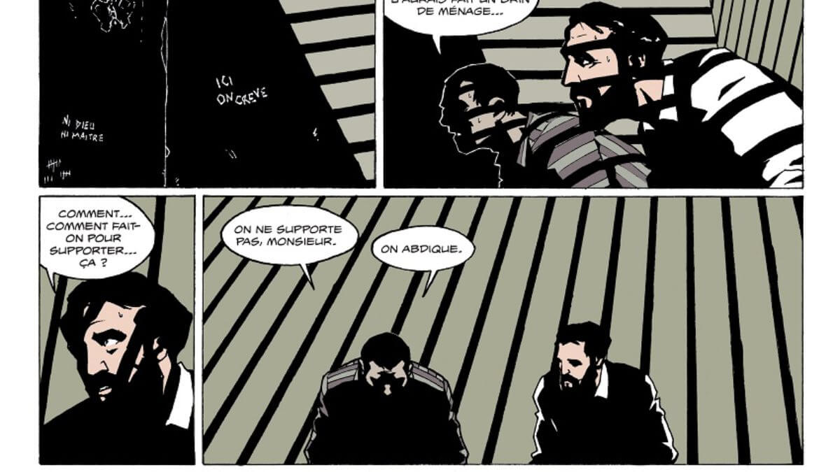 Excellent premier tome de la série Forçats de Pat Perna et Fabien Bedouel aux éditions Les Arènes, décrypté par Comixtrip le site BD de référence