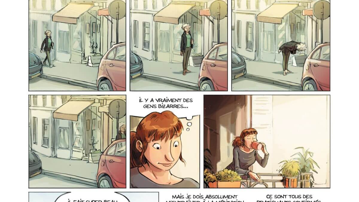 Album feel good, Le jour où le bus est reparti sans elle est signé Beka et Marko aux éditions Bamboo, décrypté par Comixtrip le site BD de référence