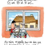 Très belle autobiographie, Coquelicots d'Irak est signée Brigitte Findakly et Lewis Trondheim aux éditions L'Asssociation, décrypté par Comixtrip le site BD de référence