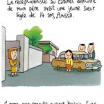 Très belle autobiographie, Coquelicots d'Irak est signée Brigitte Findakly et Lewis Trondheim aux éditions L'Asssociation, décrypté par Comixtrip le site BD de référence