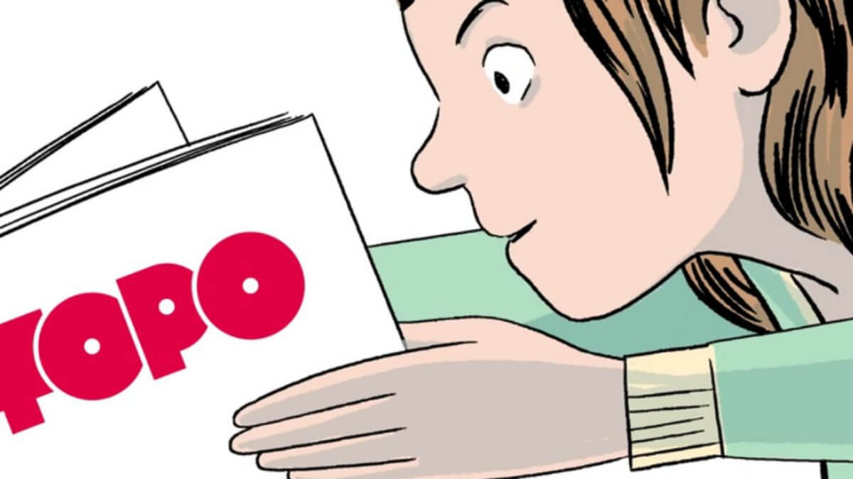 Premier excellent numéro de la revue Topo décryptée par Comixtrip le site BD de référence