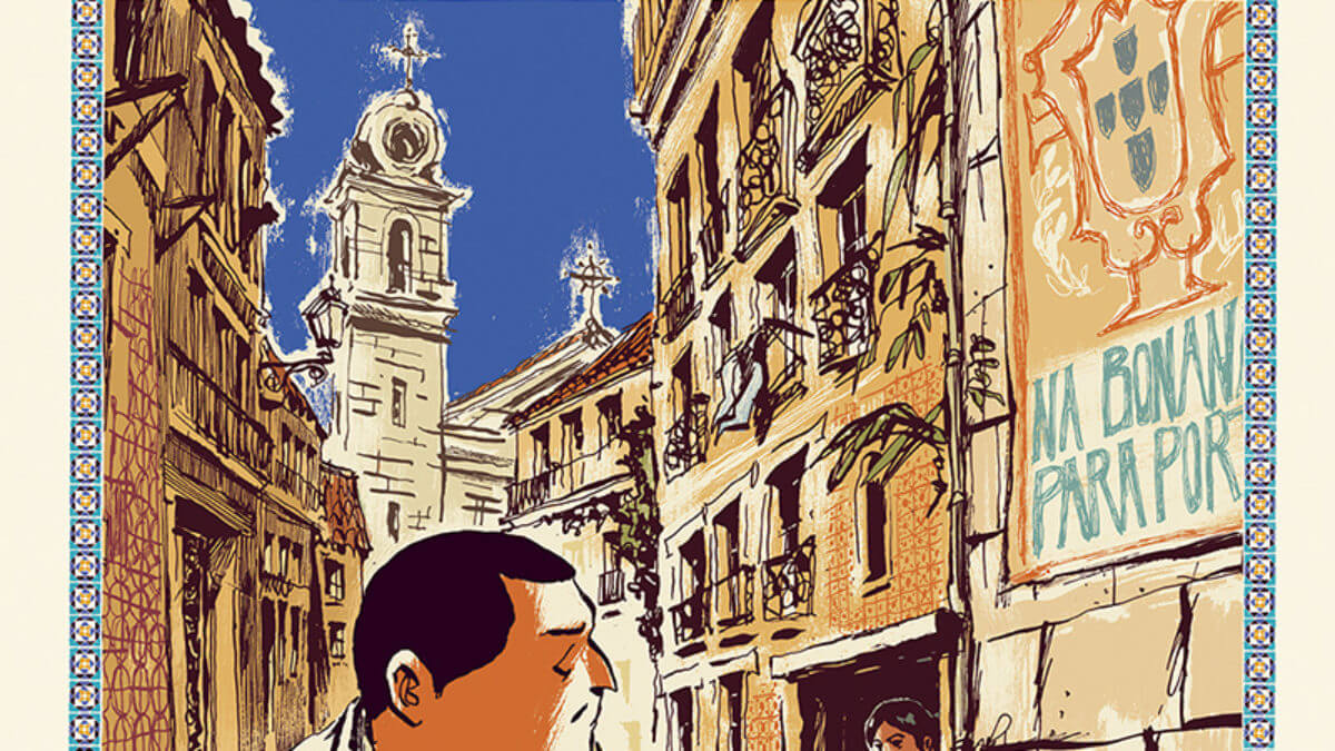 Très belle adaptation du roman de Antonio Tabucchi, Pereira prétend est signé Pierre Henry Gomont (Sarbacane) décrypté par Comixtrip le site BD de référence