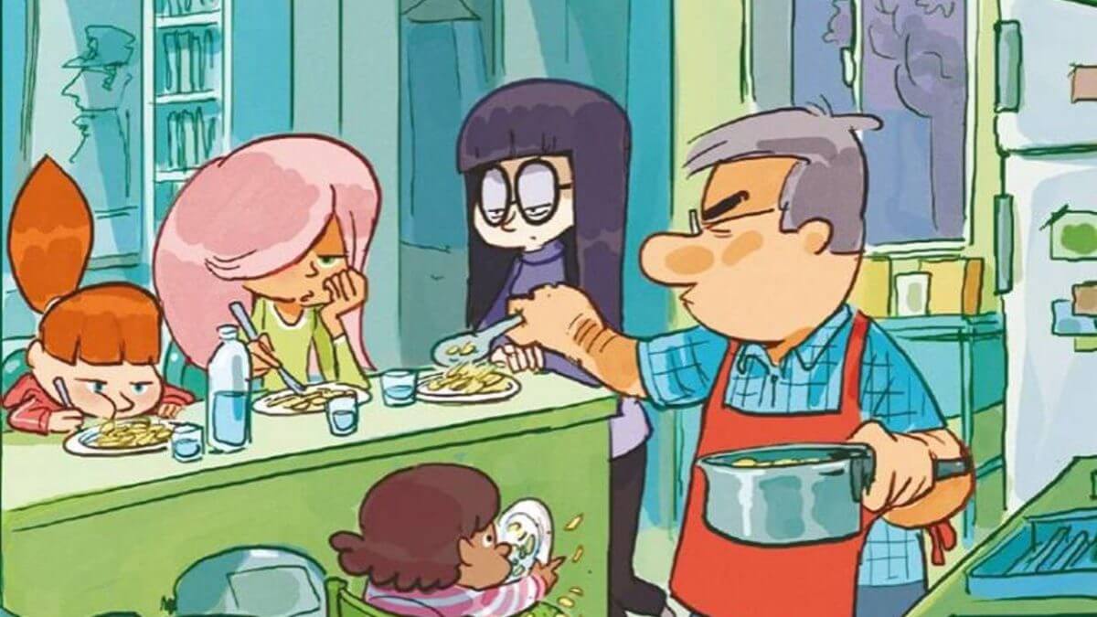 Toujours excellente, la série Dad de Nob aux éditions Dupuis, décryptée par Comixtrip le site Bd de référence