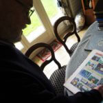 Pierre Lebedel vit tout près d'un lieu immortalisé dans un des albums de Jacobs. Quel hasard ! (Photo HC)