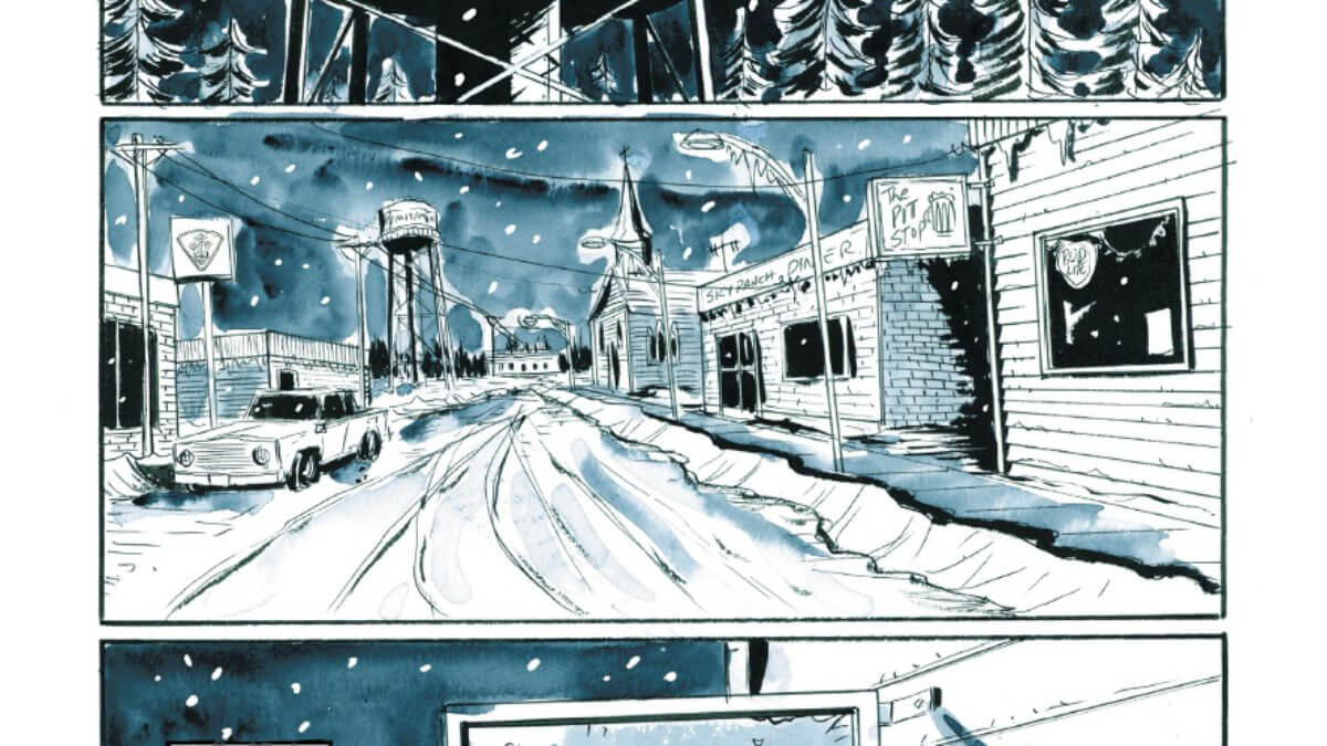 Winter road encore un chef d'oeuvre de Jeff Lemire (Futuropolis) décrypté par Comixtrip le site BD de référence