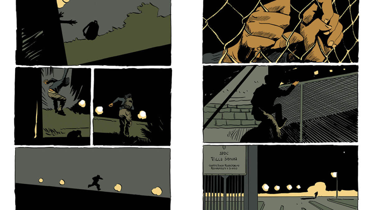 Cosmo très beau récit initiatique de Marino Neri (çà et là) décrypté par Comixtrip le site BD de référence