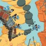 Très drôle et sympathique La jeunesse de Mickey de Tébo (Glénat) décrypté par Comixtrip le site BD de référence