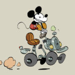 Très drôle et sympathique La jeunesse de Mickey de Tébo (Glénat) décrypté par Comixtrip le site BD de référence