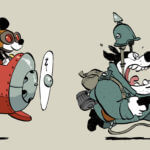 Très drôle et sympathique La jeunesse de Mickey de Tébo (Glénat) décrypté par Comixtrip le site BD de référence