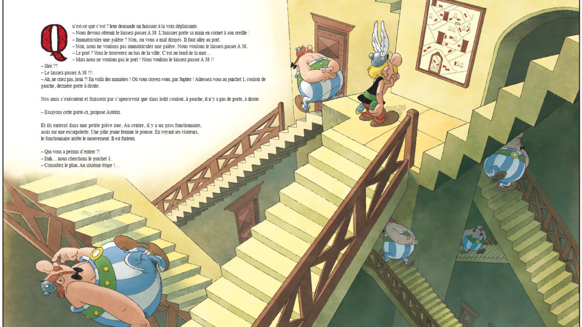 Les XII travaux d'Astérix édition anniversaire de Goscinny et Uderzo (Albert René) décrypté par Comixtrip le site BD de référence