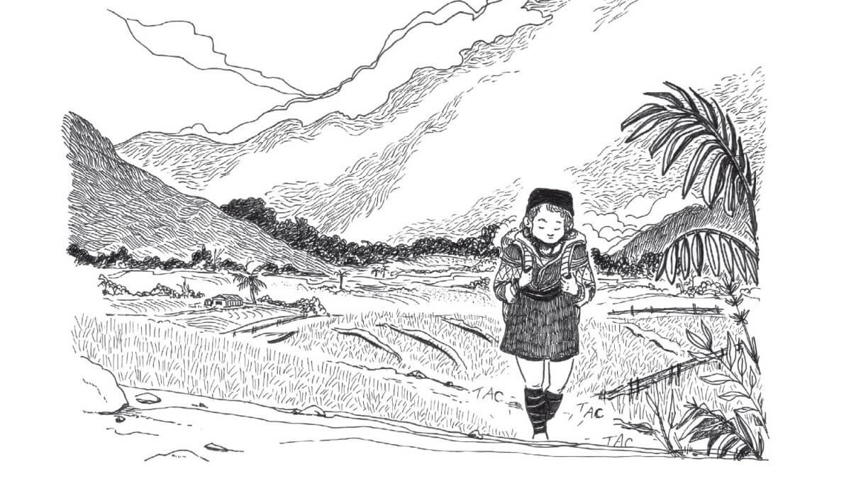 Excellent Les brumes de Sapa de Lolita Séchan (Delcourt) décrypté par Comixtrip le site BD de référence