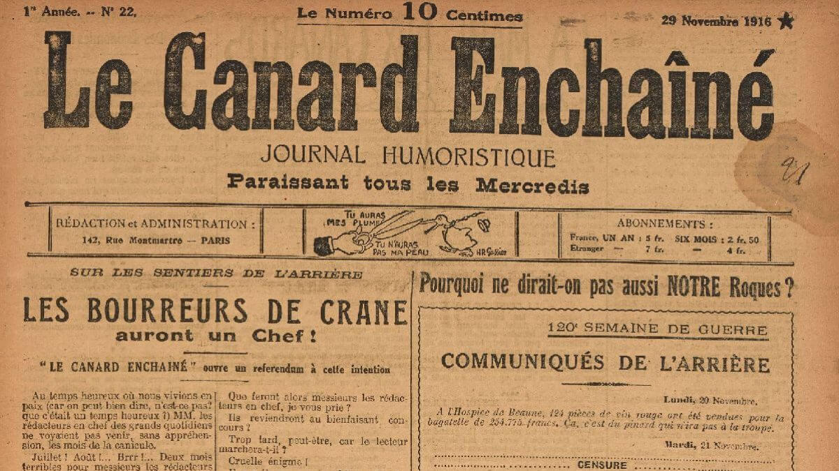 Le canard enchaîné 100 ans (Seuil) décrypté par Comixtrip le site BD de référence