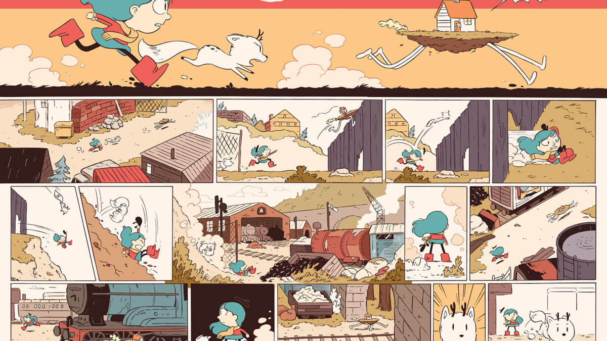 Hilda et la forêt de pierres de Luke Pearson (Casterman) décrypté par Comixtrip le site BD de référence