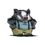 La pension Moreau de Benoît Broyart et Marc Lizano (La Gouttière) - recherche pour le personnage de Plastoc / Marc Lizano