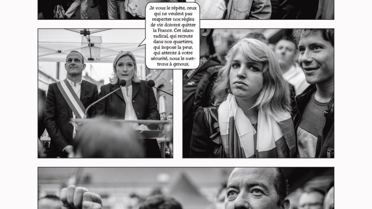 L'illusion nationale de Vincent Jarrousseau et Valérie Igounet (Les Arènes) décrypté par Comixtrip le site BD de référence