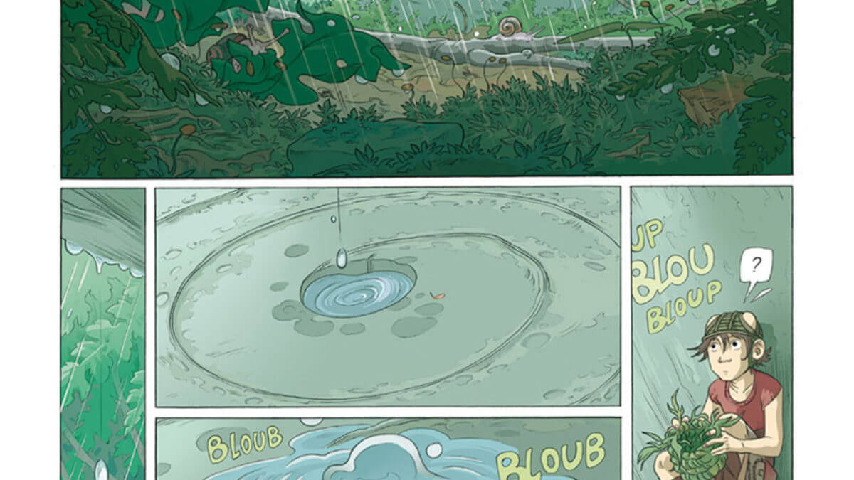 Neska du clan du lierre de Louise Joor (Delcourt) décrypté par Comixtrip le site BD de référence
