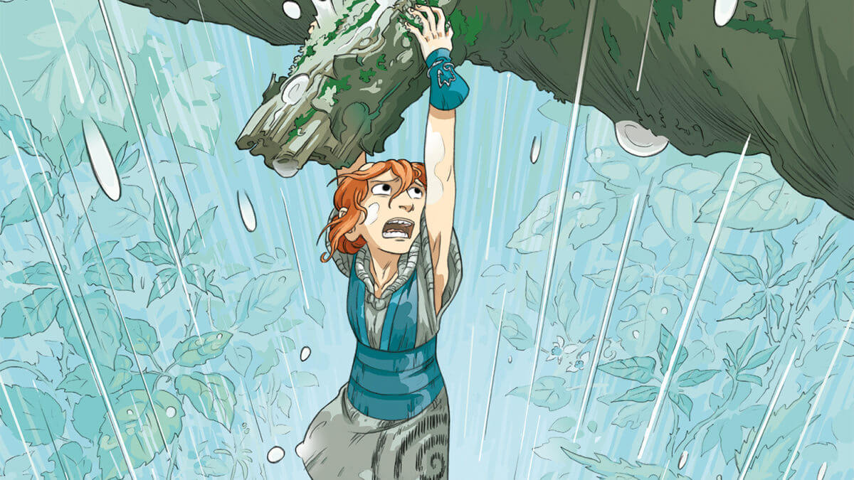 Neska du clan du lierre de Louise Joor (Delcourt) décrypté par Comixtrip le site BD de référence